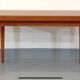 Scandinavian dining table in teak