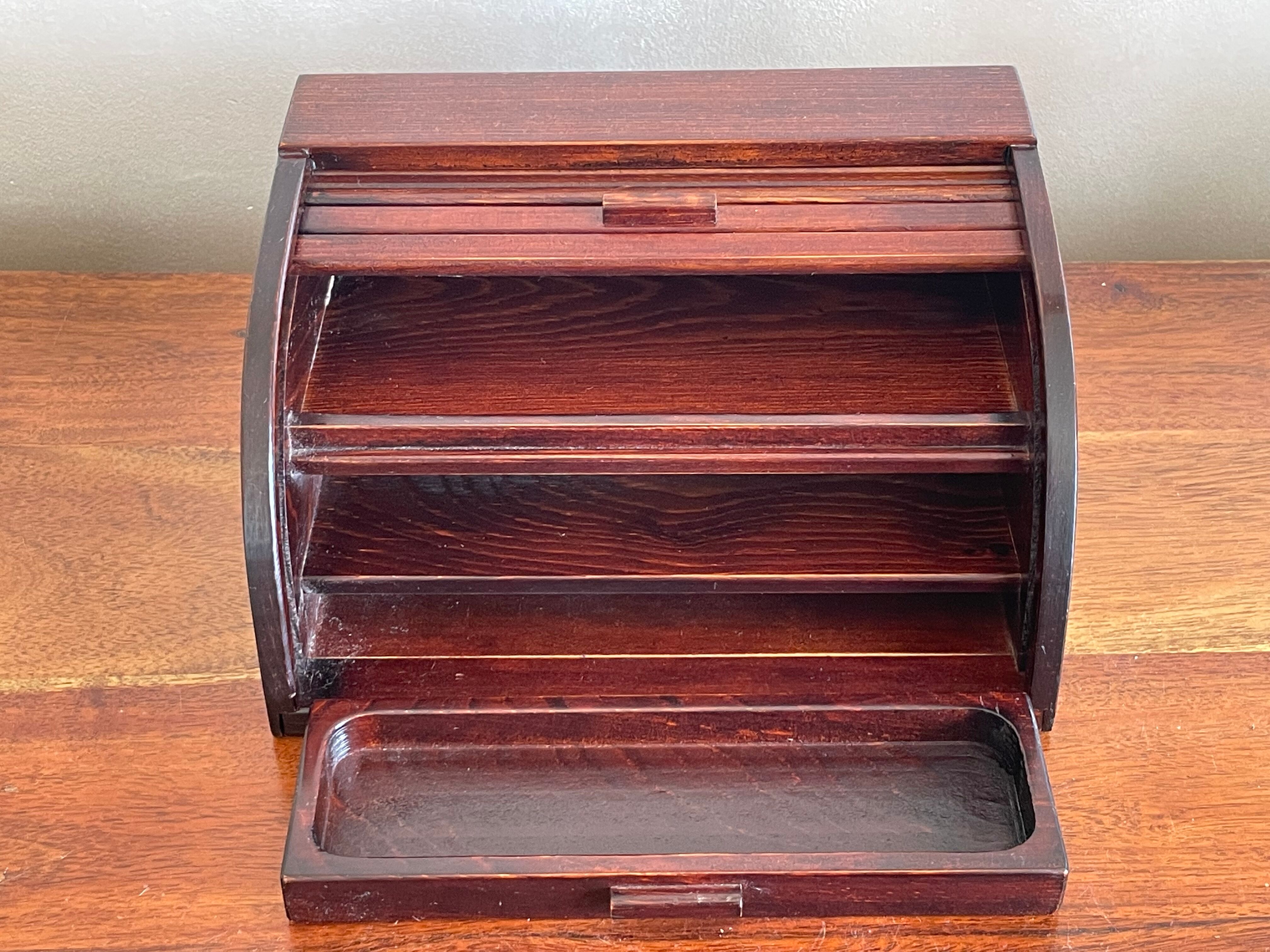 Wooden filing cabinet box