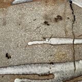 large enamelled ceramic pocket emptier signed Claude Champy, France