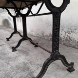 Bistrot table in fonte 1900 1m50