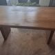 Table in solid elm