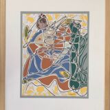 Mixed media by pierre clamagirand, 1934-2015