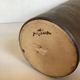 Mobach modernist ceramic roller vase