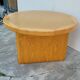 Table basse ronde vintage design style Maison Regain 1970s