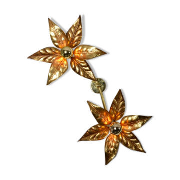 Willy Daro double wall sconce 1970