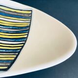 Coupe en faïence par Roger Capron Vallauris
