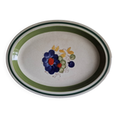 Large oval ceramic platter