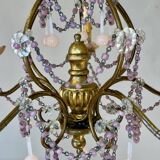 Italian opaline pink lustre