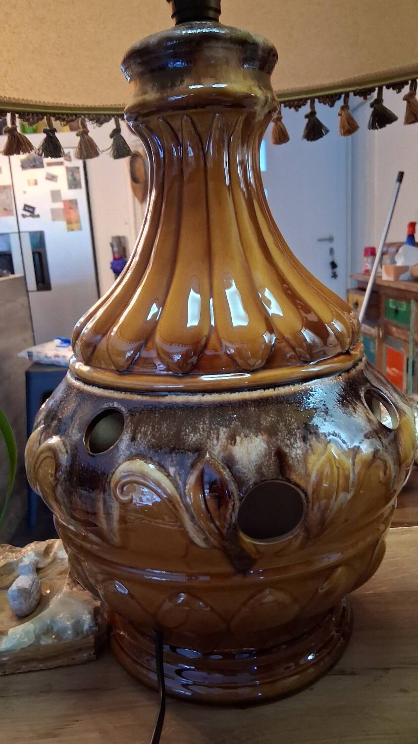 Lampe fat lava
