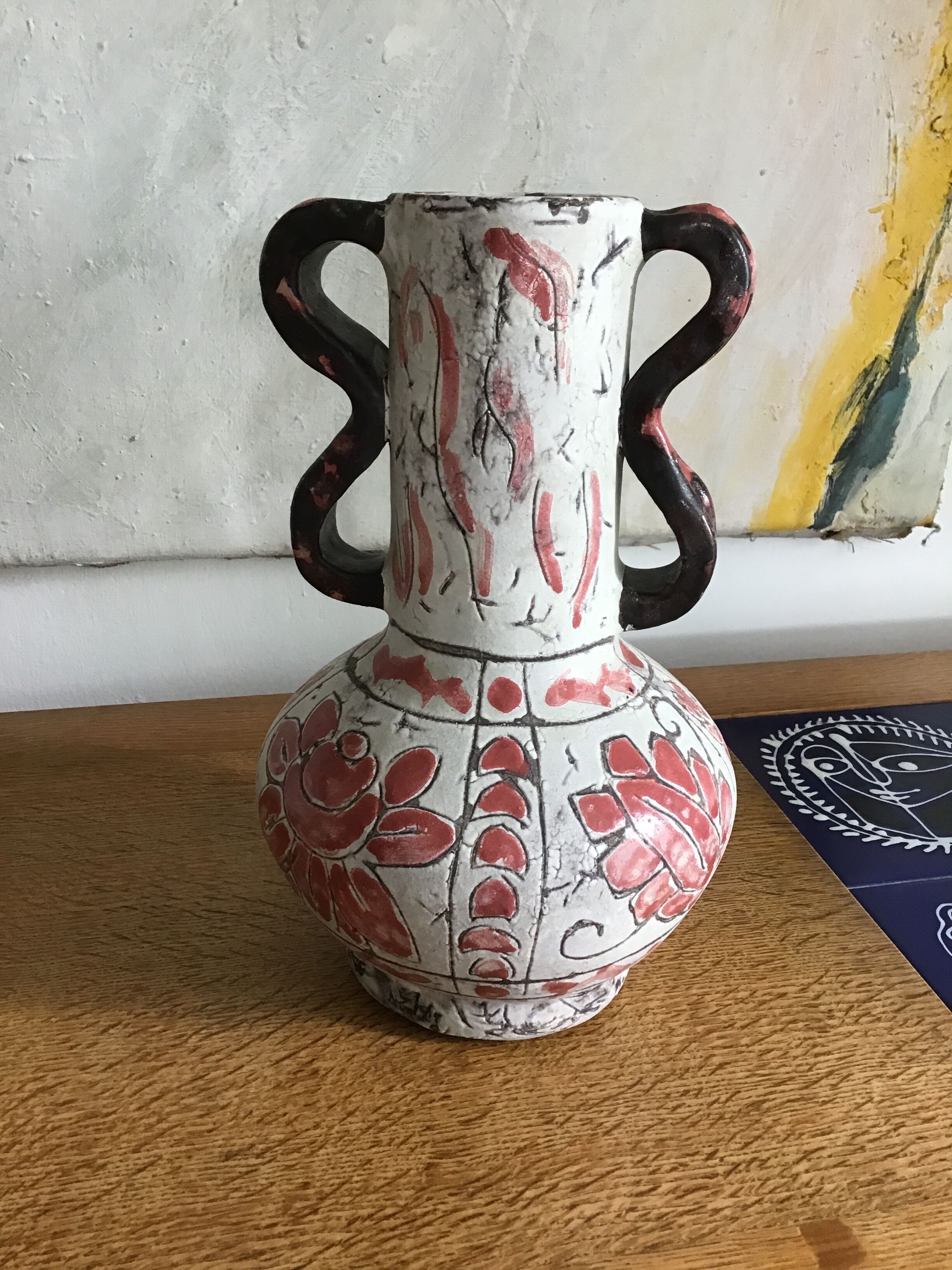 Vase ceramic Jérôme Massier (1858-1926)