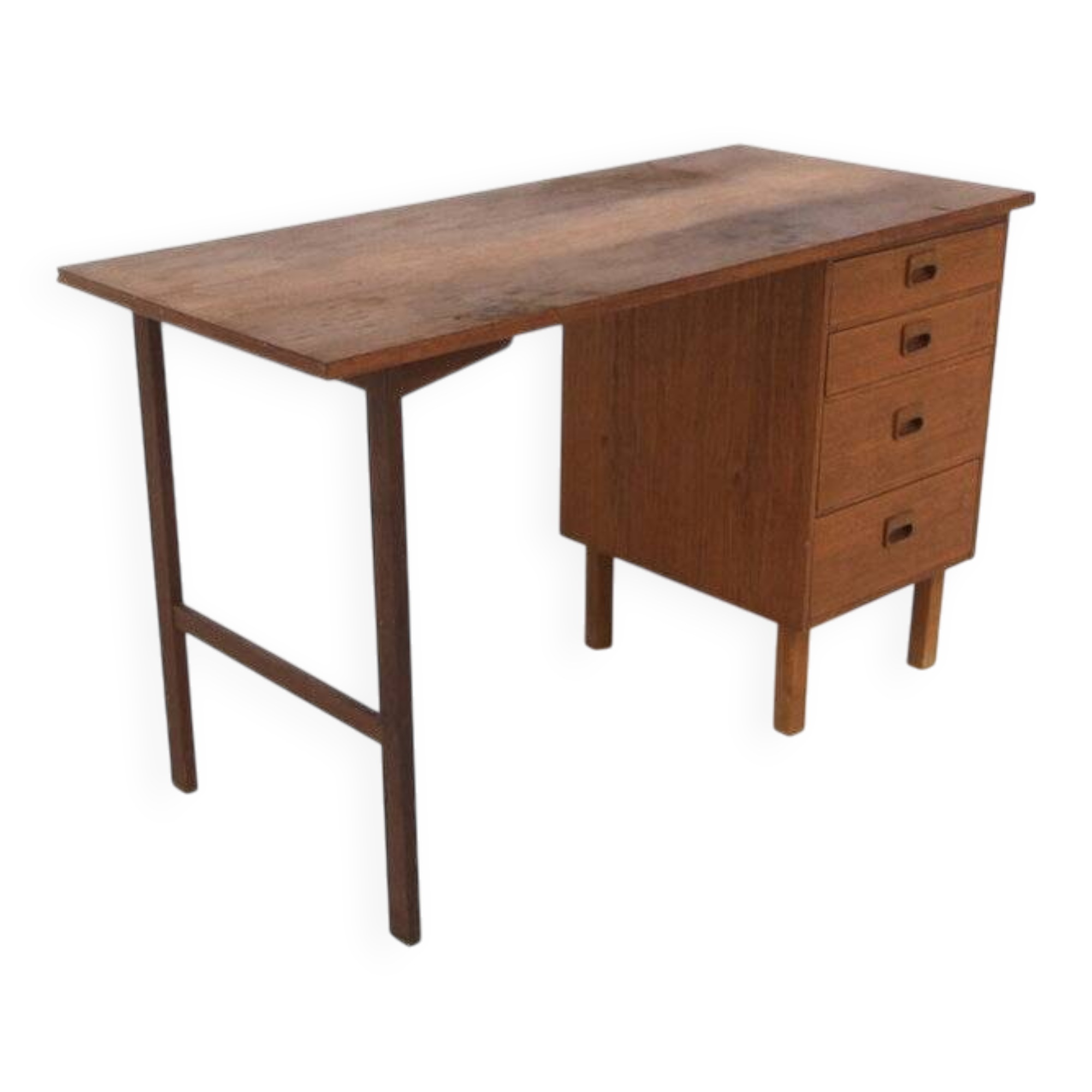 Scandinavian teak desk, Sweden, 1960