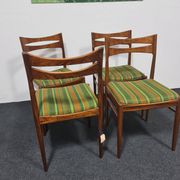 Chaises à manger en palissandre