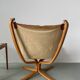 Vintage Falcon chair leather