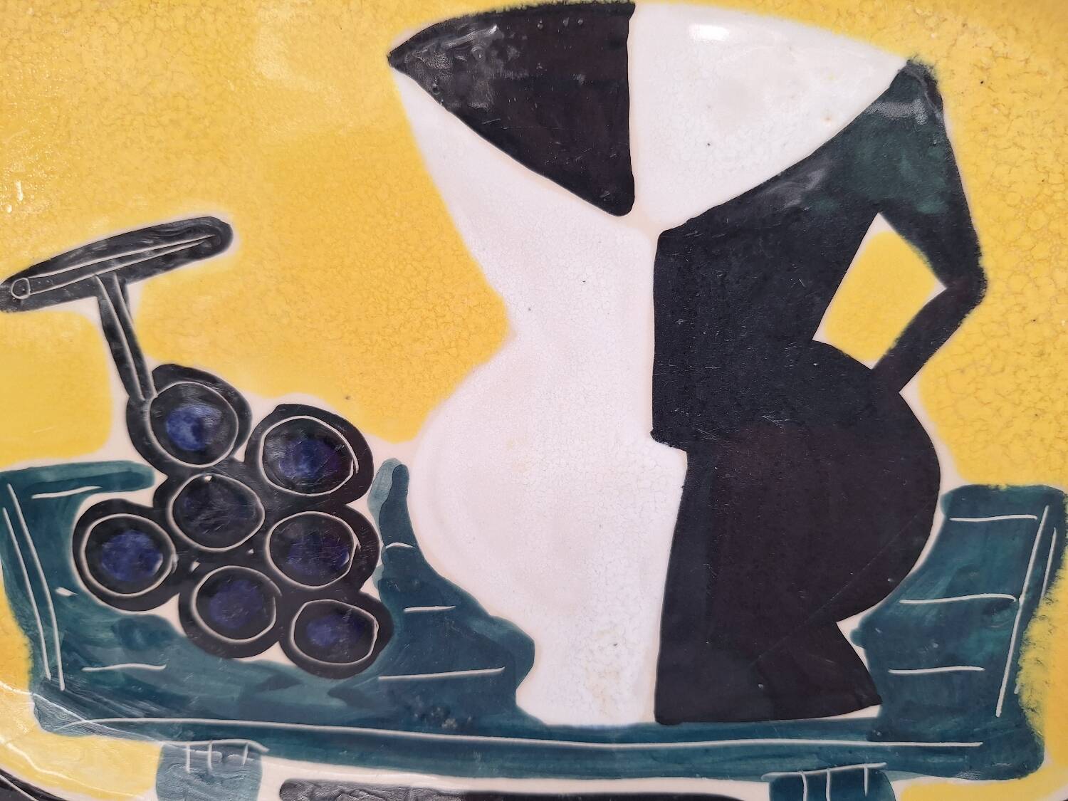 Jacques Pouchain ceramic dish