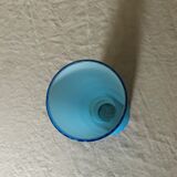 30cm blue opaline soliflore vase