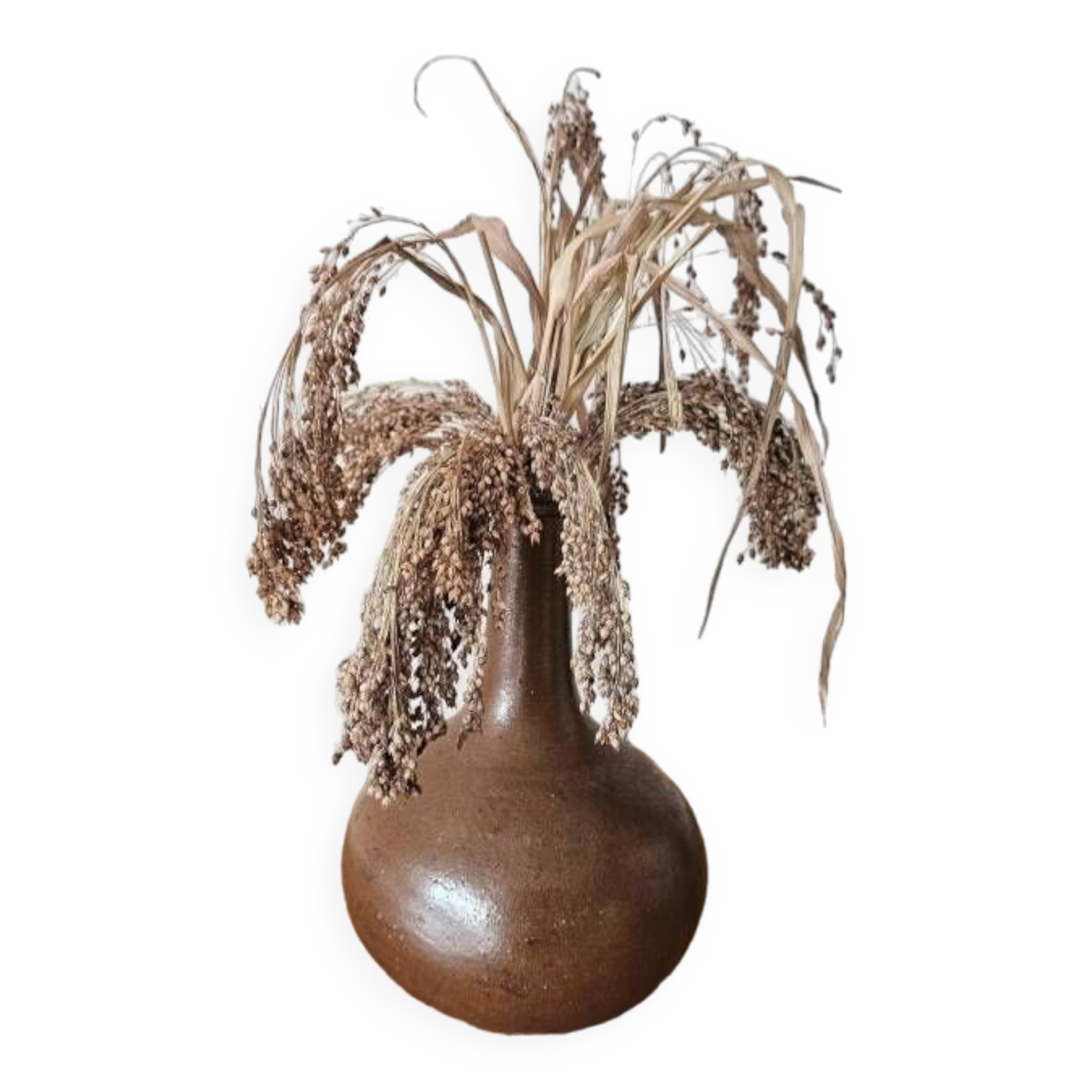 Vintage stoneware vase - Soliflore vase