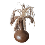 Vase en grès vintage - Vase soliflore