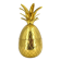 Vintage brass pineapple ice bucket, 1970s