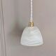 Vintage marbled lamp