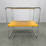 Bauhaus Tubular Steel Side Table in Style of Marcel Breuer, 1930s