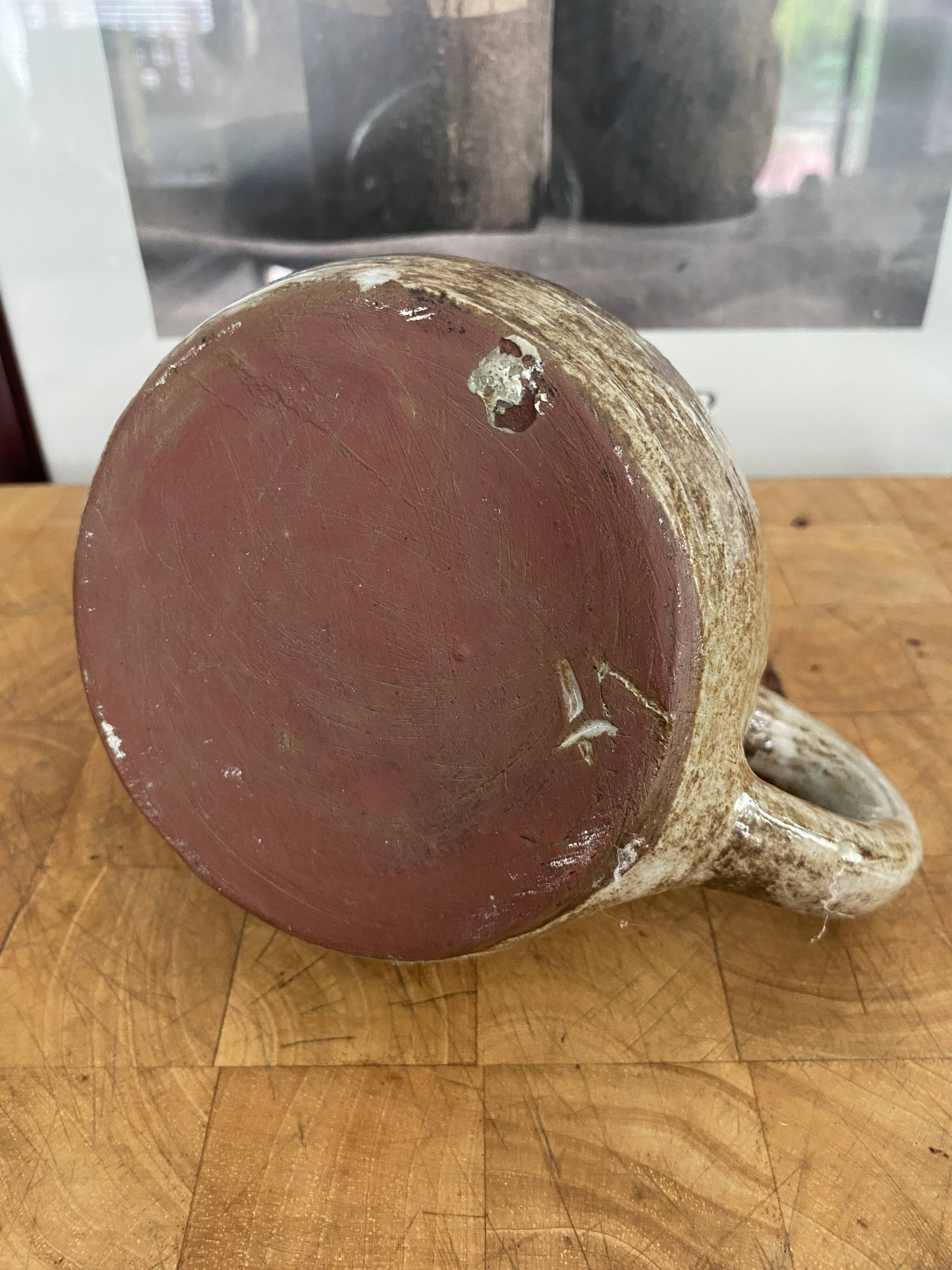 Ceramic coffee maker glazed