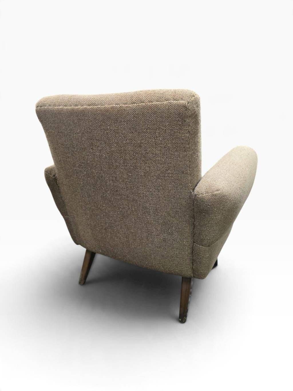 Ensemble de 2 fauteuils/canapés gris vintage