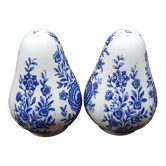 Duo salt and pepper shaker in porcelain villeroy and boch burgenland
