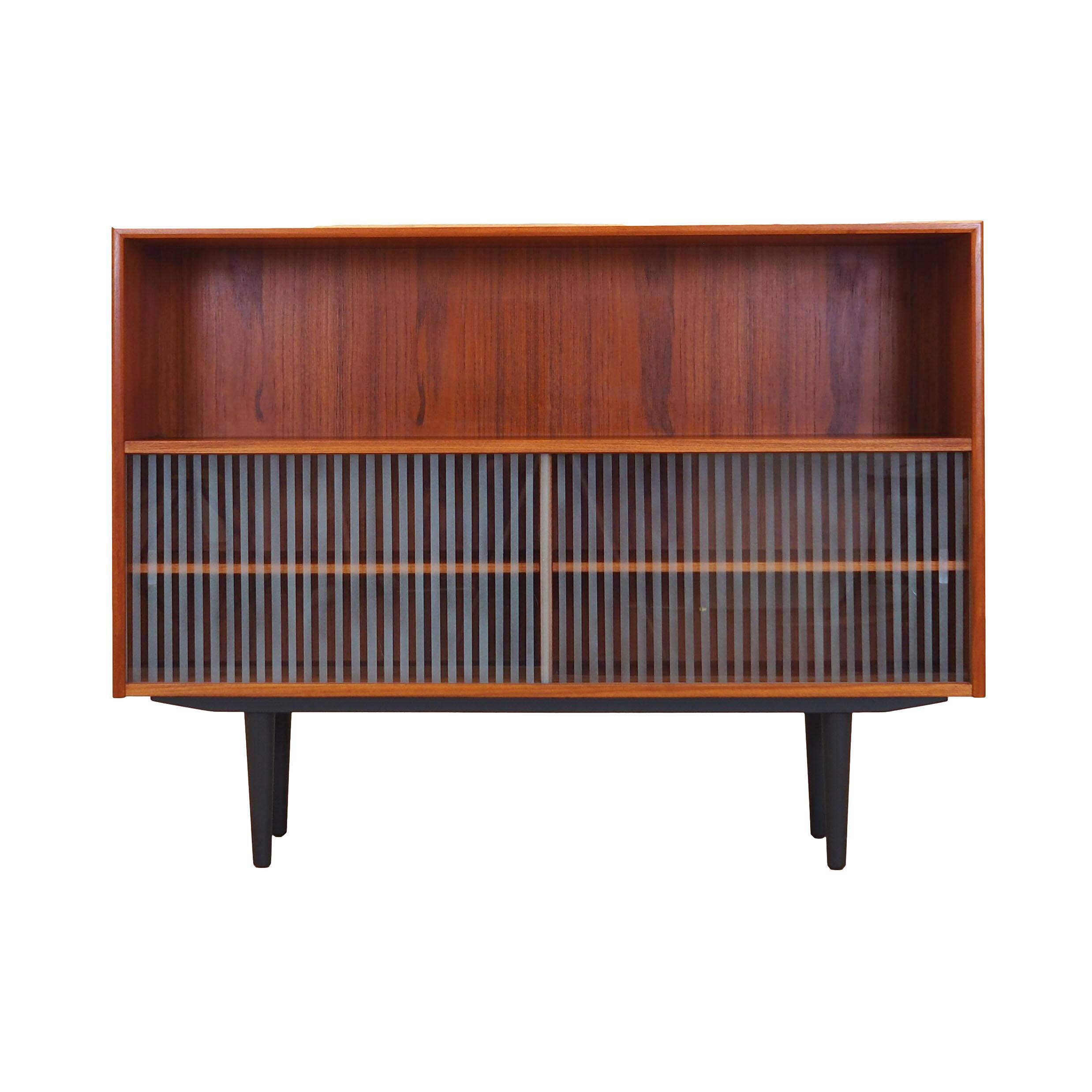 Teak bookcase, Danish design, 1970s, production: Denmark