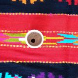 Kilim fleurs en laine faite à la main 256x150cm