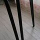 Ensemble vintage en formica jaune : table + 4 chaises+ 1 tabouret 1960/70