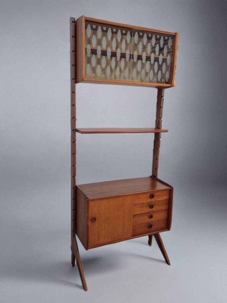 Meuble de rangement scandinave Ergo, 1960