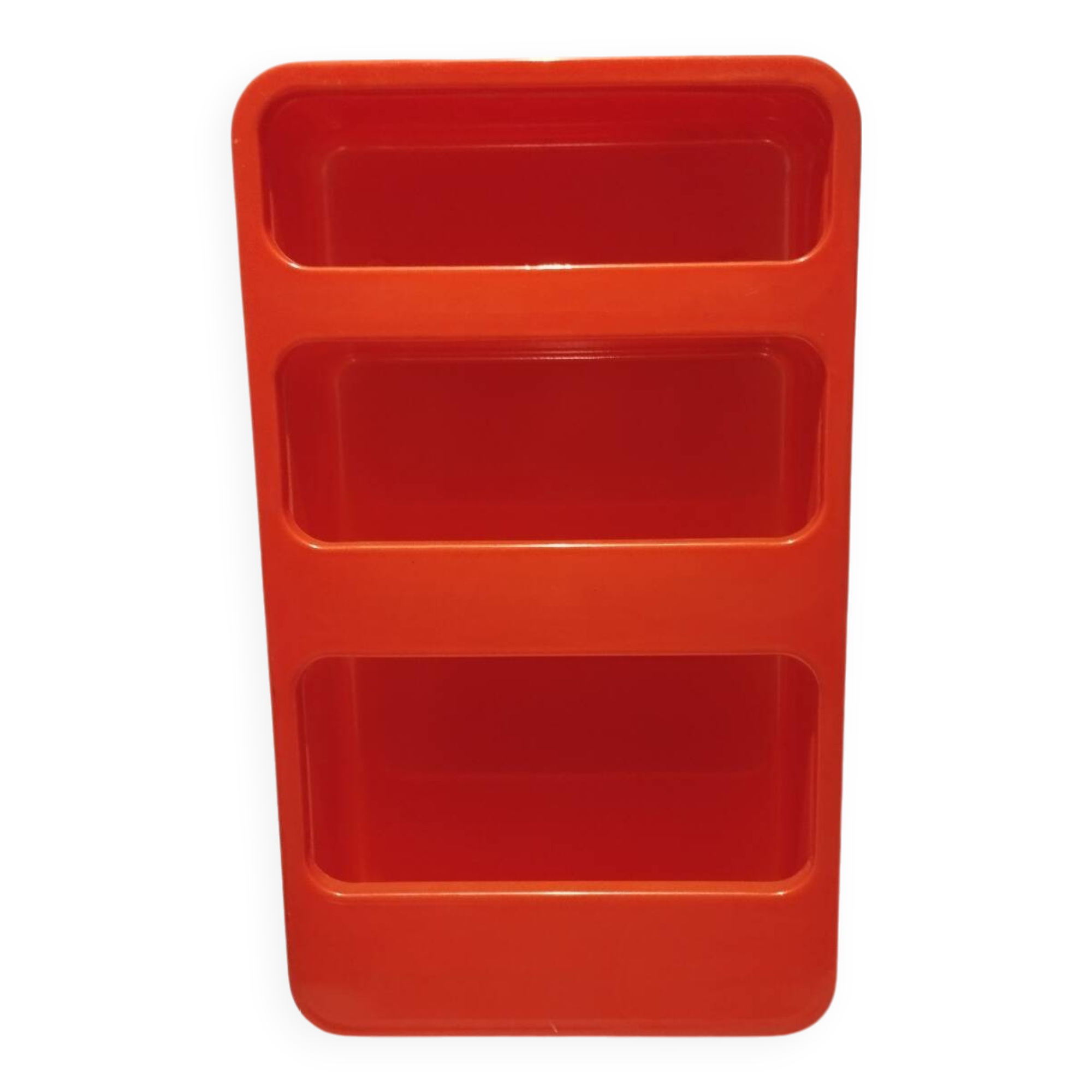 Vintage plastic shelf by Jean Claude Maugirard