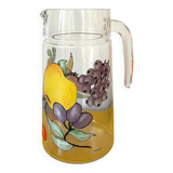 Vintage 80s carafe with fruit