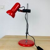 Adjustable red spot desk lamp 70s