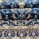 Iranian oriental carpet Kashan - handmade: 1.42 x 2.00 metres in Wool and Silk
