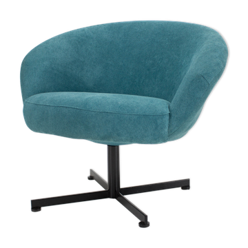 Fauteuil pivotant du milieu du siècle, années 1970