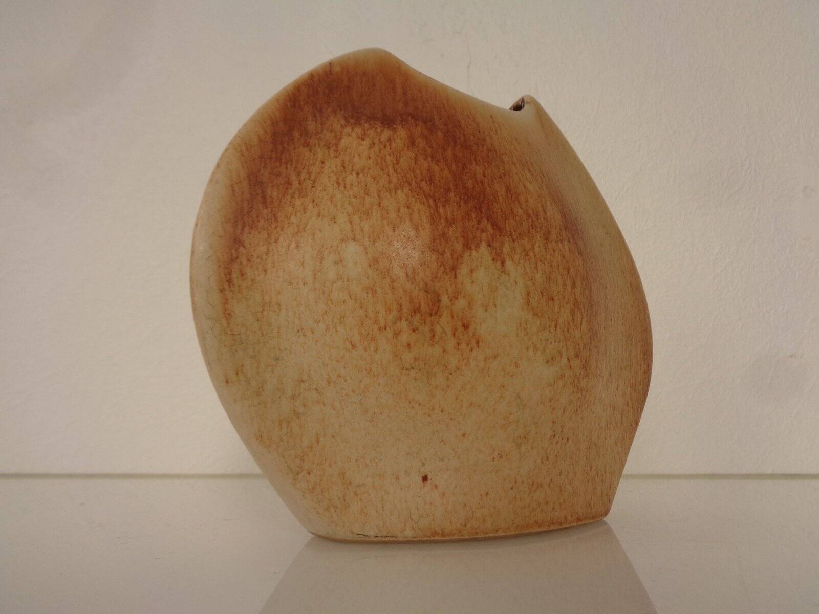 Organic Ceramic Vase by Roberto Rigon for Bertoncello, 1960s
