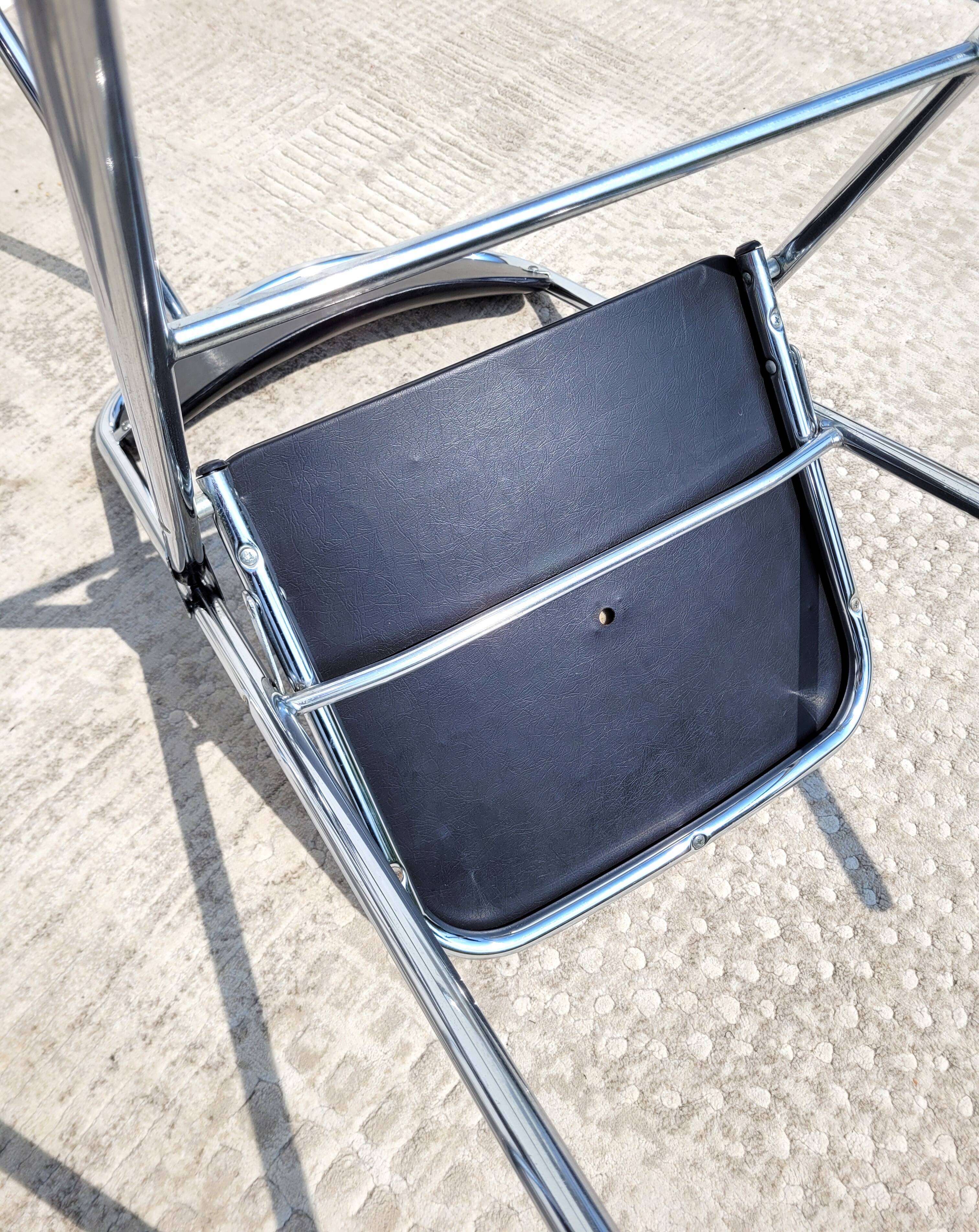 Set 4 folding chairs Souvignet