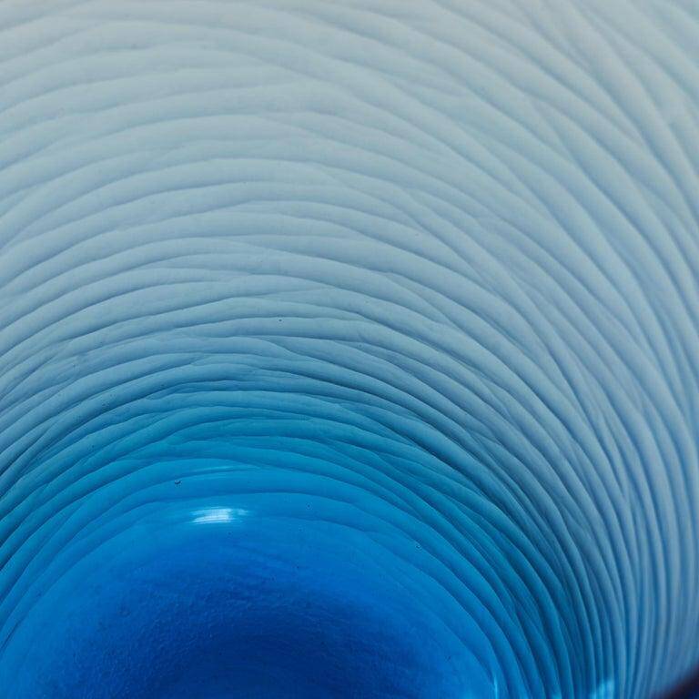 Murano glass art vase 'Battuto', Salviati, 1960s