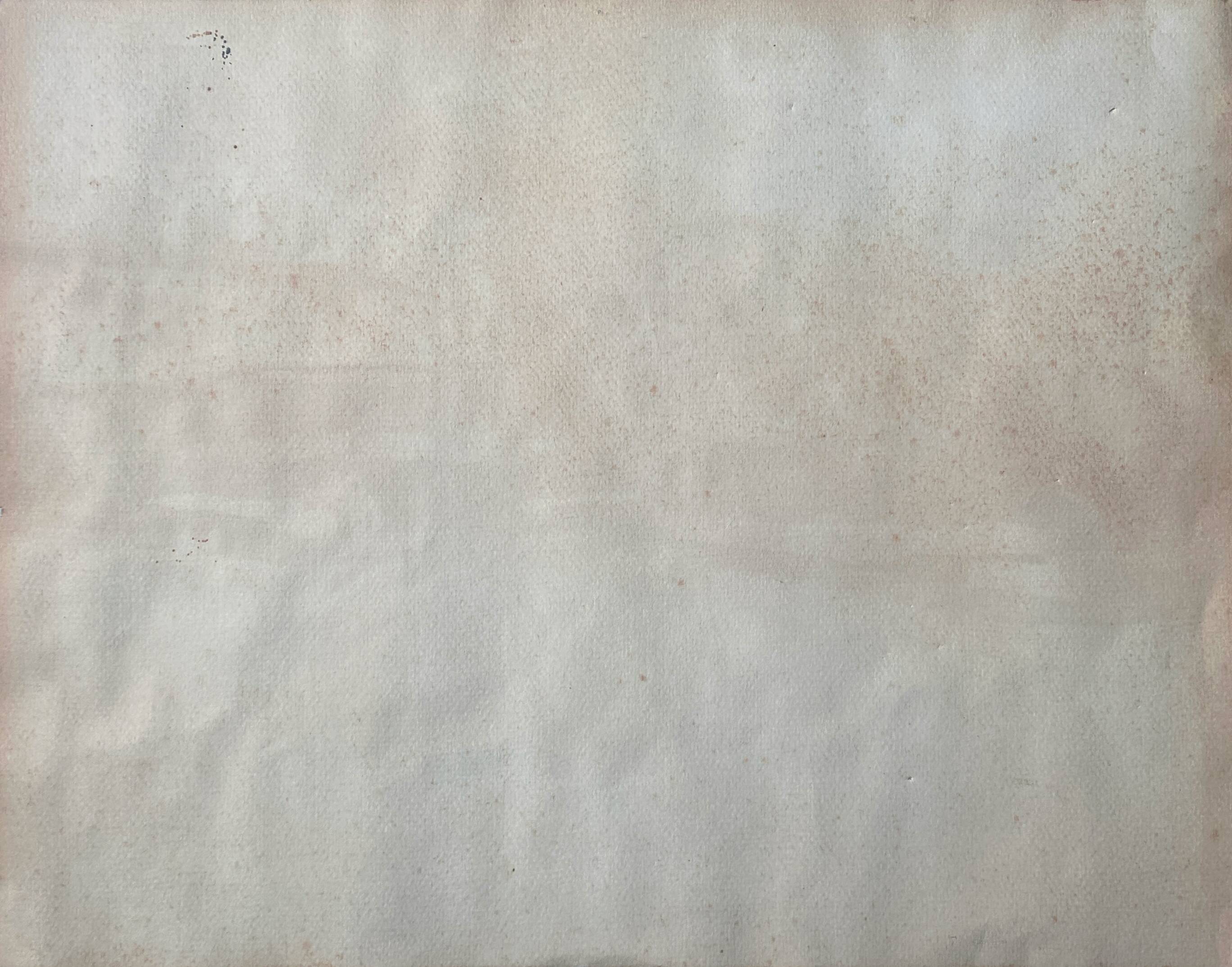 Original Gouache painting "Marin au port" signed G. Peyrondet around 1950