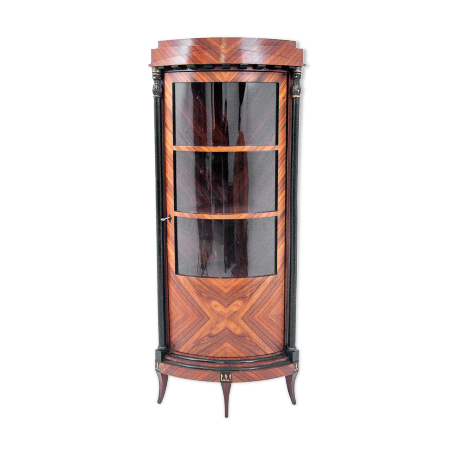 Vitrine d’angle Biedermeier Europe occidentale années 1930
