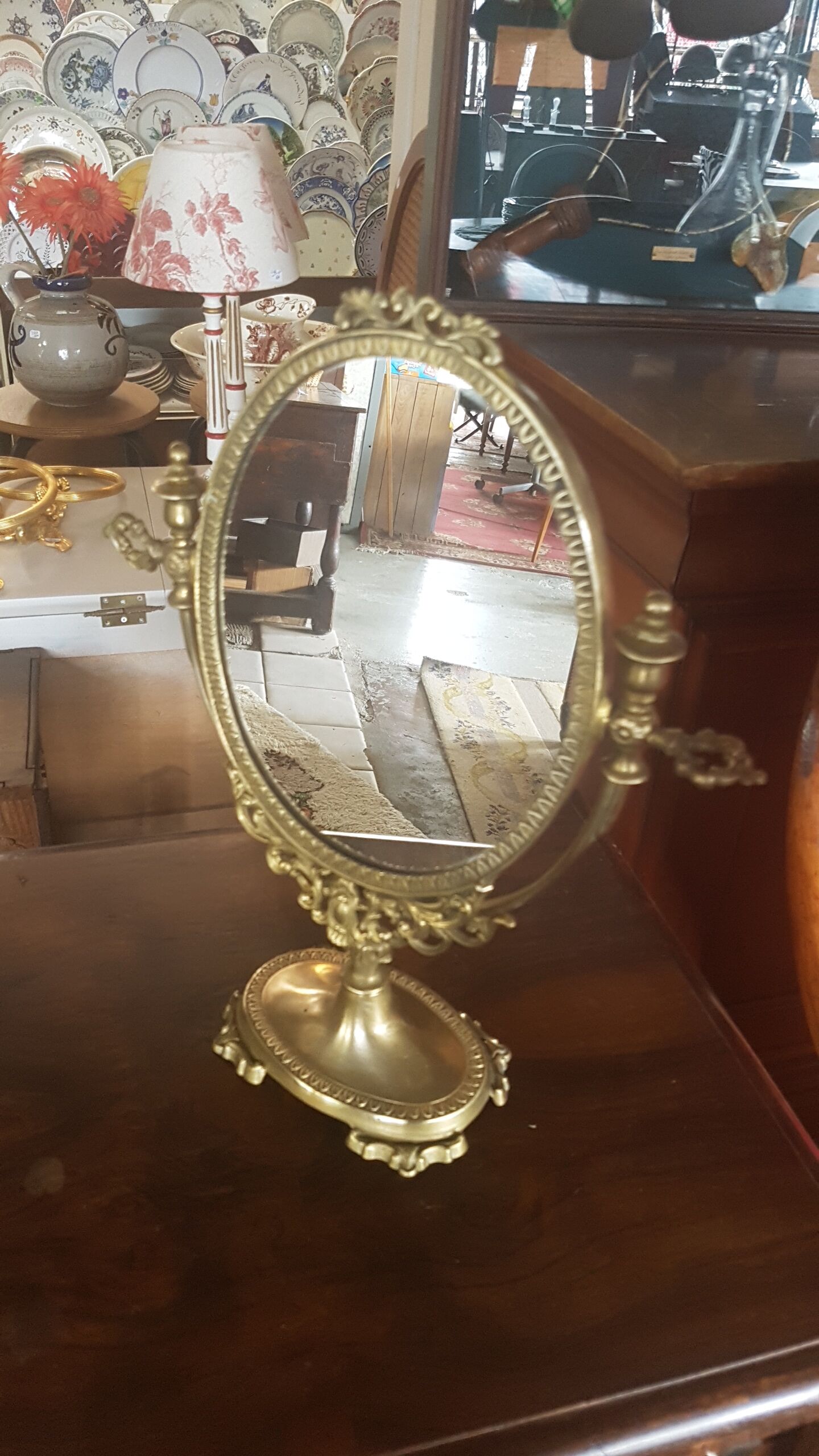 Table mirror 30x37cm