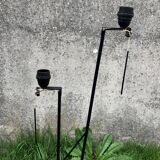 2-branched lamppost vintage 60s