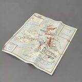 Old double-sided school map, Rossignol edition