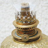 Ancienne lampe à pétrole xl en laiton