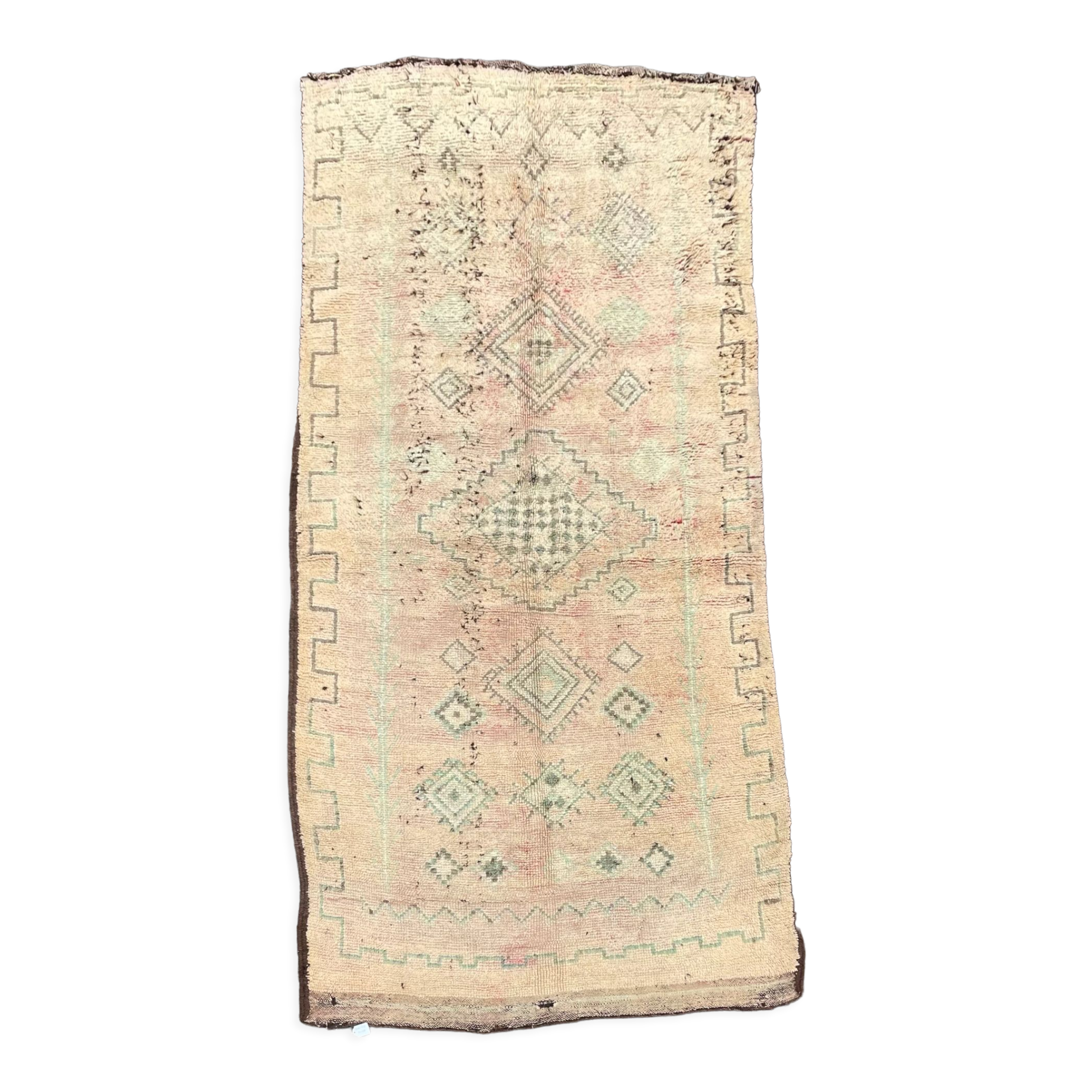 Old boujaad berber carpet 155x290 cm