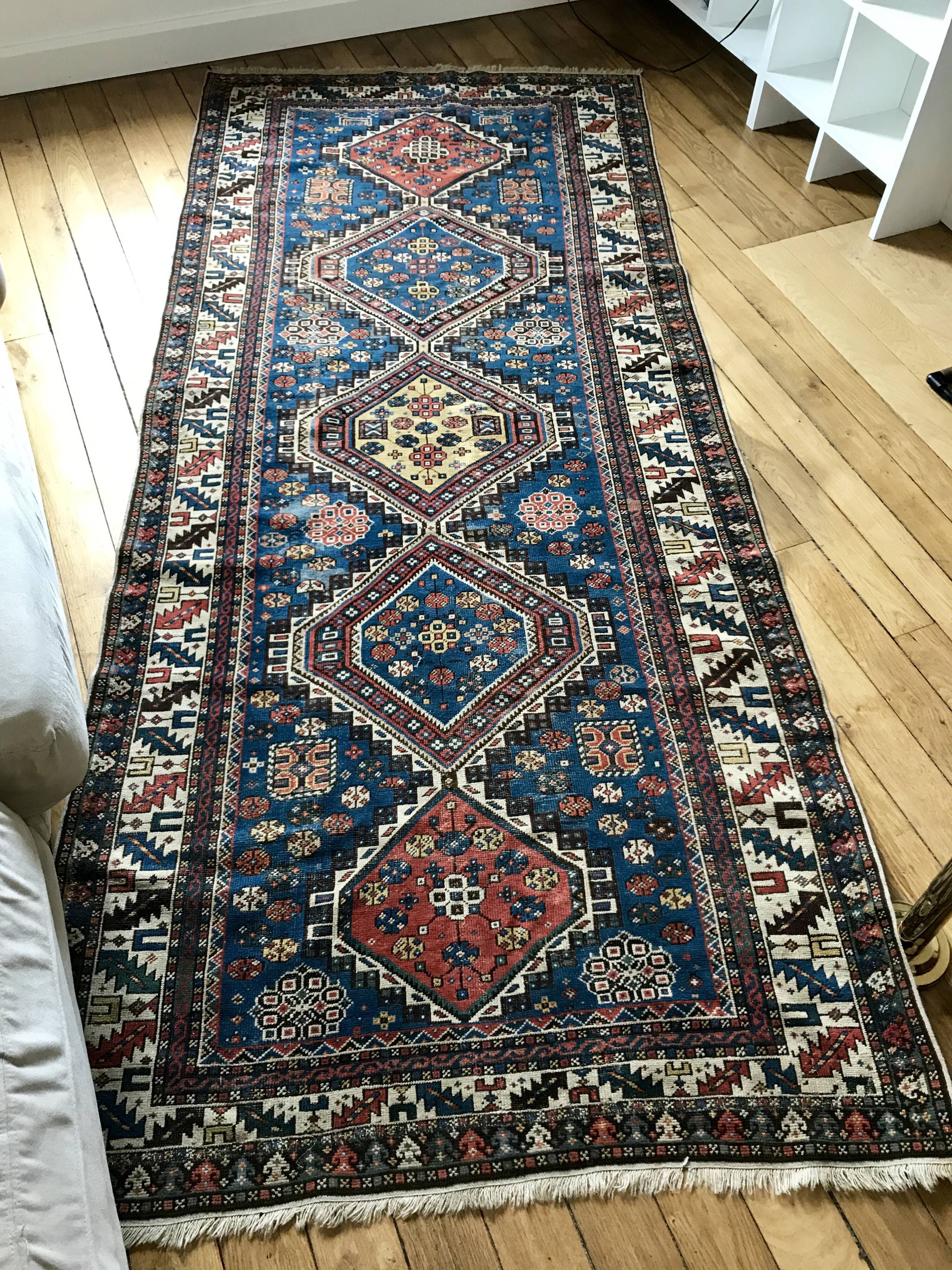 Rug shirvan kabristan Caucasus 270 cm x 114cm