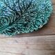 Sarreguemines ceramic cabbage leaf emptier