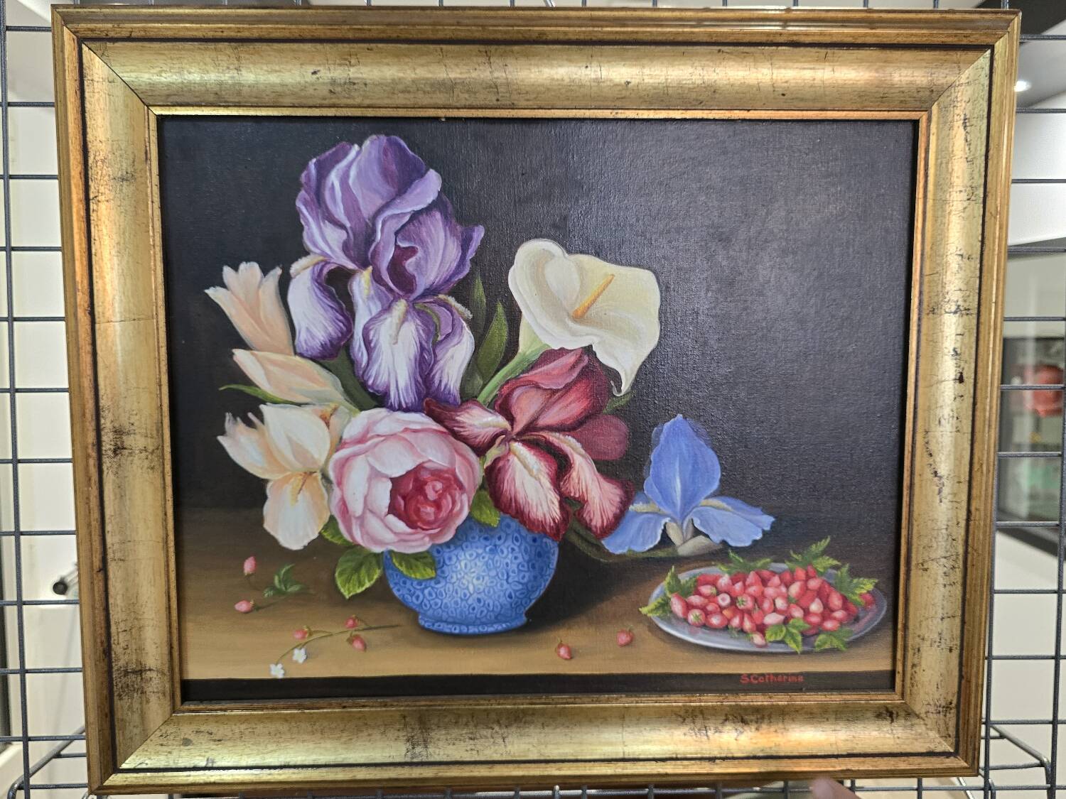Tableau nature morte s.chaterine