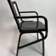 Fauteuils noirs de style milieu du siècle